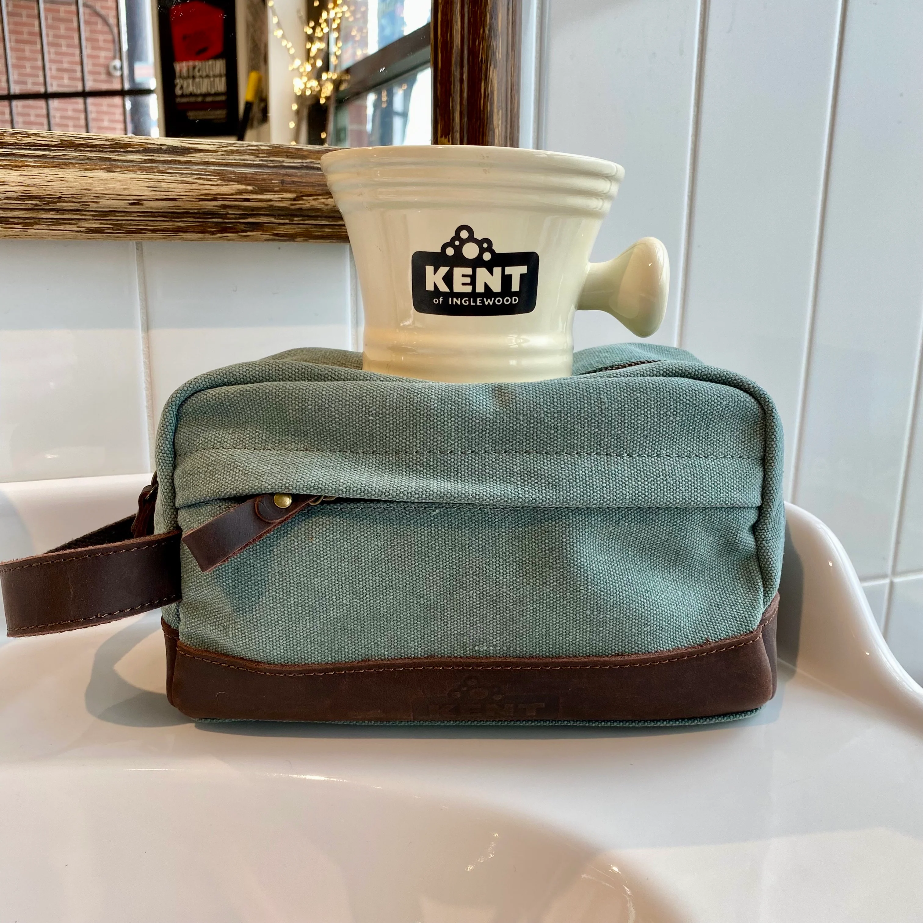 Dopp Kit & Shaving Mug Bundle - Image 2
