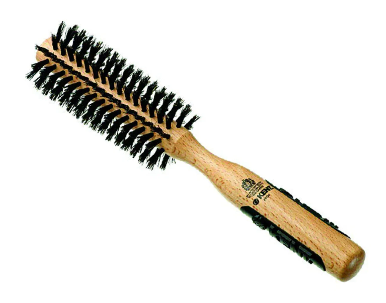 Kent Natural Shine Brush Medium Radial Pure Bristles