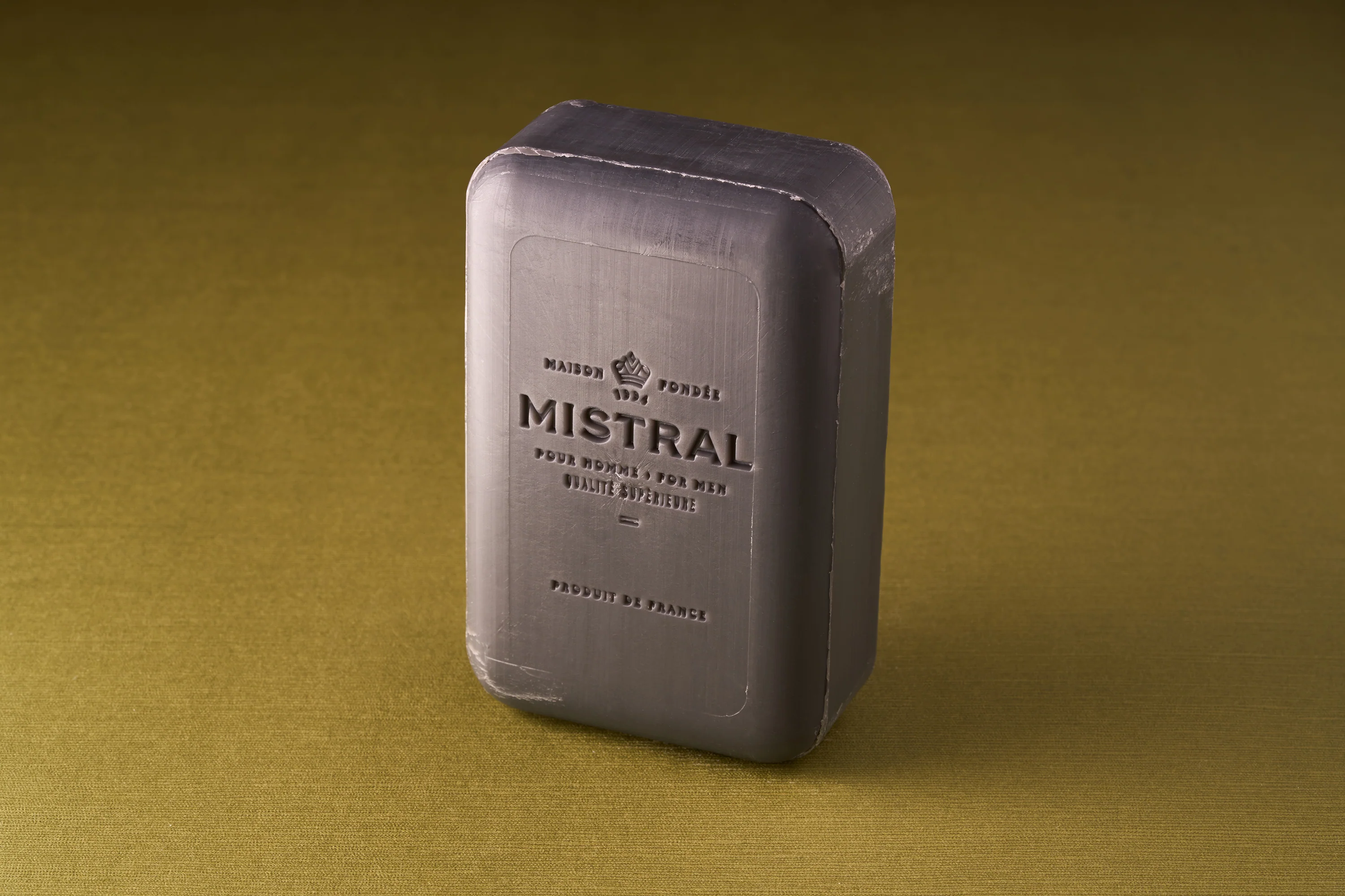 Mistral For Men Black Amber Bar Soap - Image 3