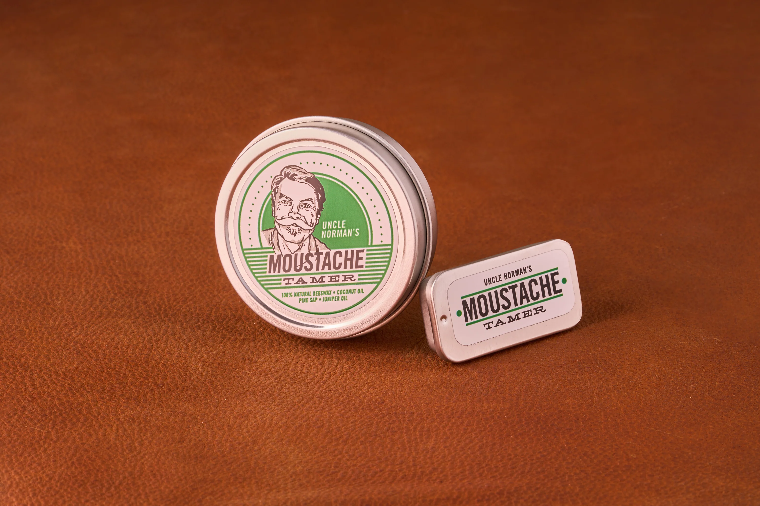 Uncle Normans Moustache Wax Tamer